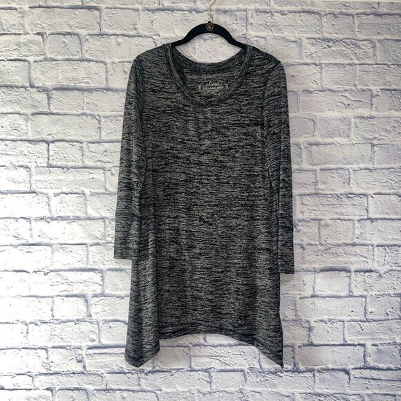 Soma heathered gray tunic top - Picture 1 of 13